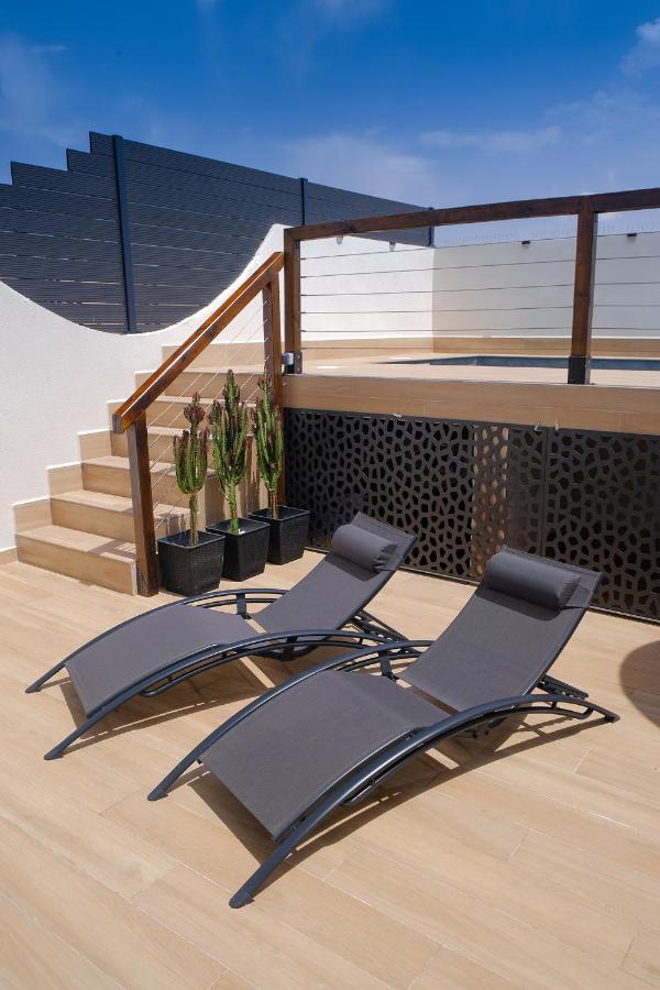 El Atico De Teresa Con Piscina Privada Climatizada A 250M Playa Appartement Vera Buitenkant foto