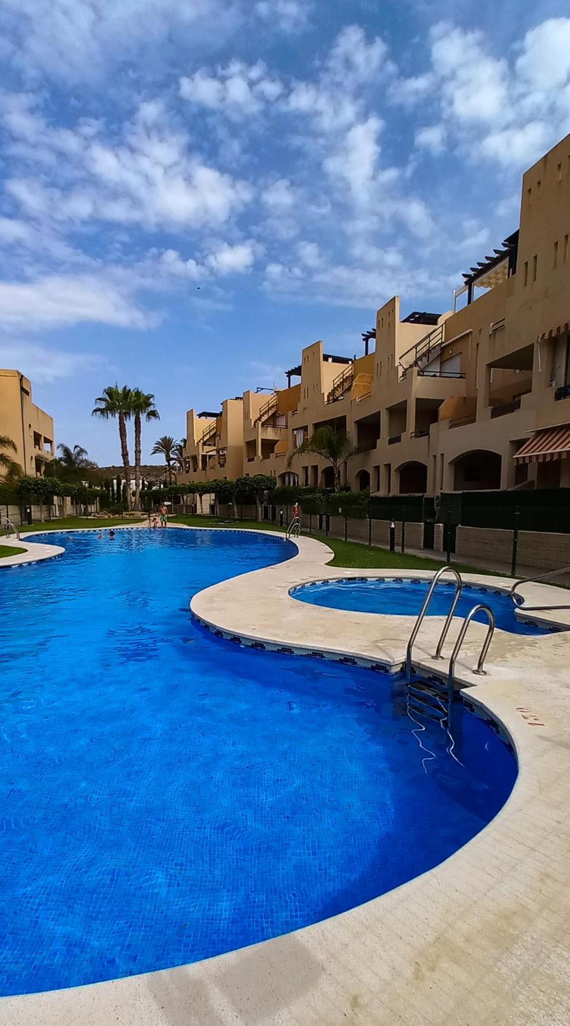 El Atico De Teresa Con Piscina Privada Climatizada A 250M Playa Appartement Vera Buitenkant foto